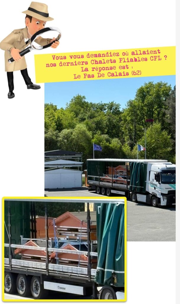 chalets vendus dans le PAS DE CALAIS