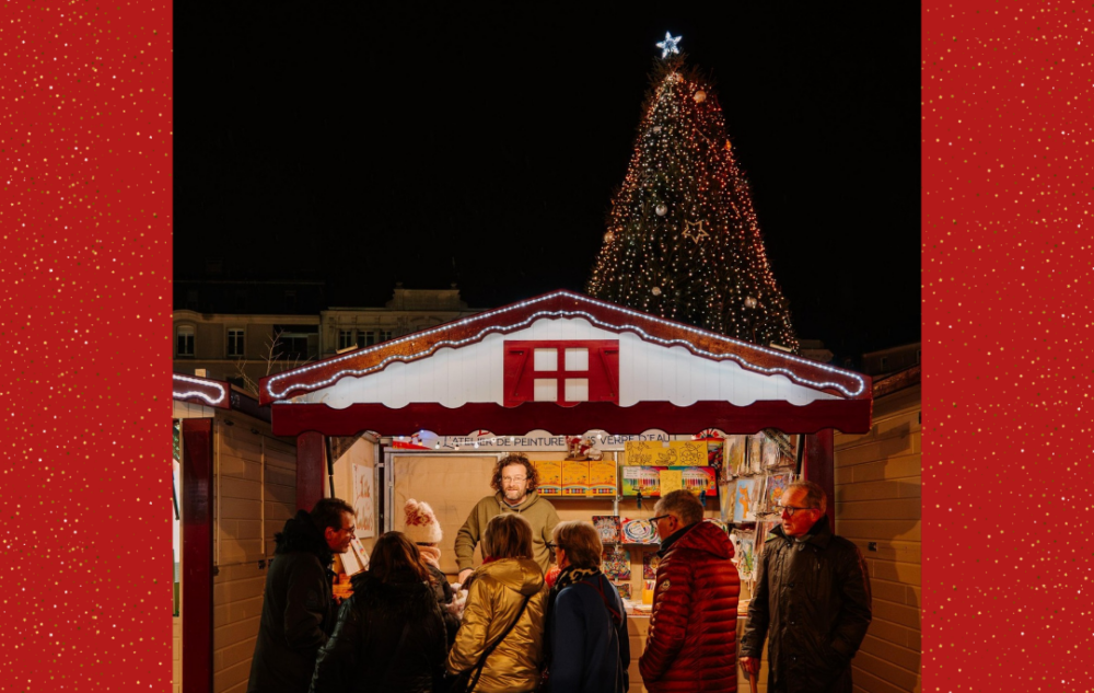 Venez découvrir nos chalets au marché du mans