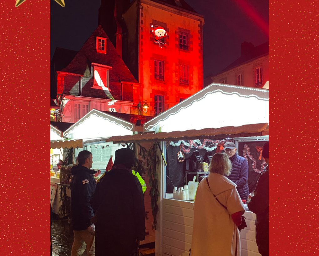 Retrouvez nos chalets pliables sur le marché de Noël de Quimper (29) ! Et laissez-vous porter par l’atmosphère chaleureuse et lumineuse du centre-ville, idéale pour préparer les fêtes et découvrir nos chalets pliables en pleine action. ✨