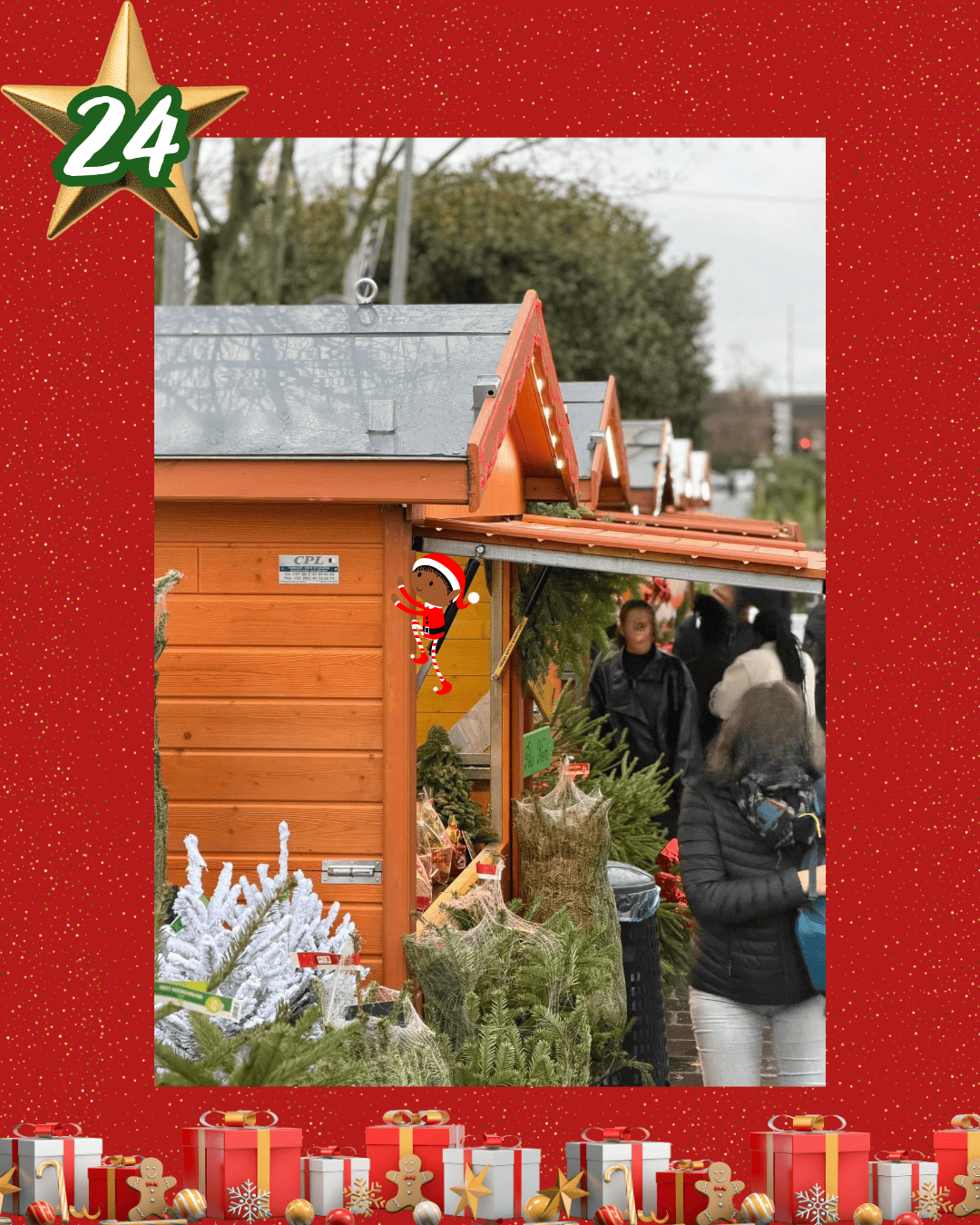 Promenez-vous parmi des stands marron, laissez-vous tenter par des gourmandises réconfortantes et découvrez des créations artisanales uniques.