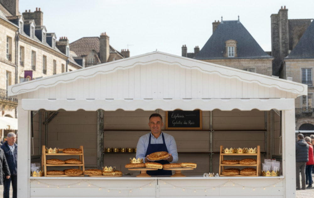 Nos chalets, chaleureux et fonctionnels, offrent aux artisans et commerçants un lieu idéal pour mettre en valeur leur savoir-faire. C’est l’endroit parfait pour présenter vos réalisations.