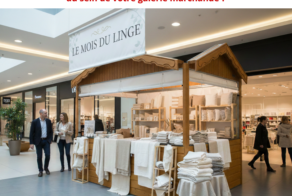 À l’occasion du mois blanc de janvier, misez sur un chalet d'intérieur pour mettre en valeur vos produits en promotion. Design épuré, installation rapide, espace chaleureux : votre solution pour attirer le regard et booster vos ventes !