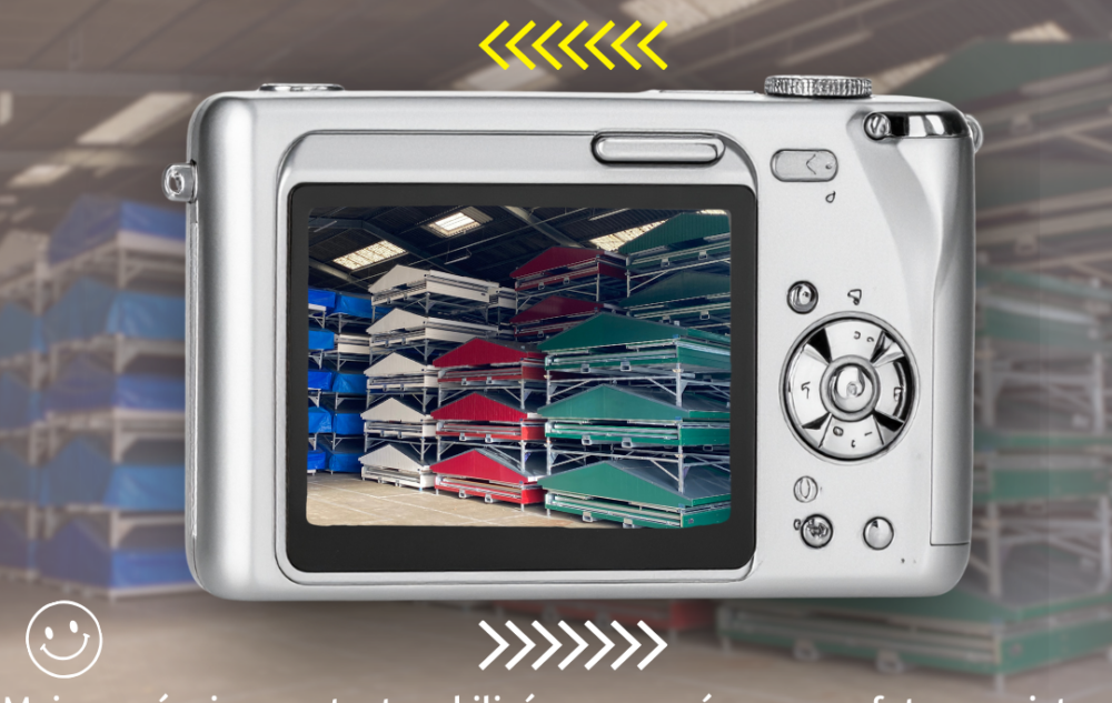 Nos équipes continuent de travailler en coulisses afin de préparer et entretenir nos chalets pliables. Cette phase de préparation nous permet d’anticiper vos besoins et d’être prêts à répondre dans les meilleurs délais à vos futurs projets. Ainsi, dès que vous avez besoin d’un chalet, nous sommes en mesure de vous le fournir rapidement.